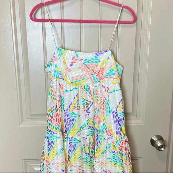 C/MEO Collective Multicolored Ruffled Tiered Maxi Sundress - Picture 4 of 6